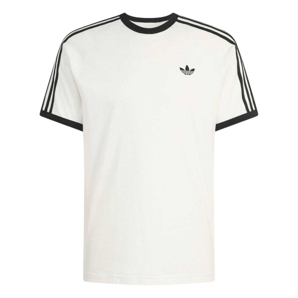 Adidas Mens 3 Stripes T-Shirt / White